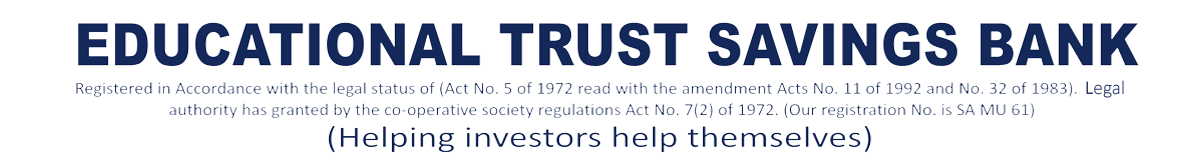 Educational Trust Savings Bank (Helping investors help themselves)